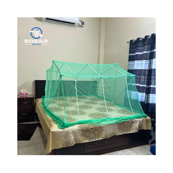 Pop up Folding Moshari Double Sky Blue - Image 2